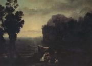 Claude Lorrain Coast Scene with Acis and Galatea (mk17) France oil painting artist